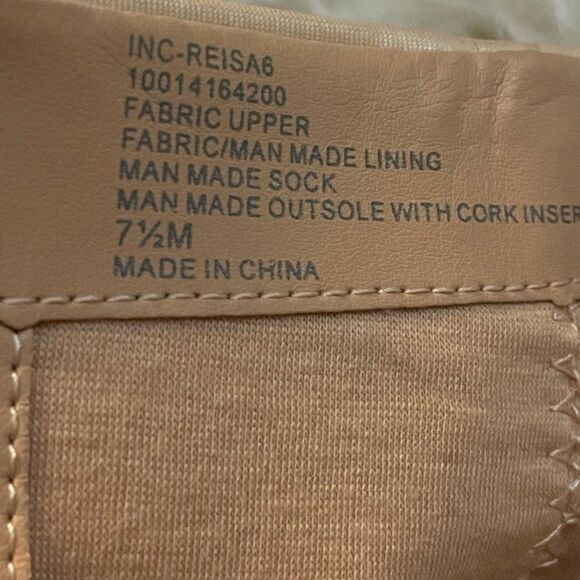 INC International Concepts Reisa 6 Bling Ankle Booties 7.5 - Picture 8 of 11